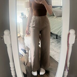 Sloane Tailored Wide Leg Pant (from Abercrombie)